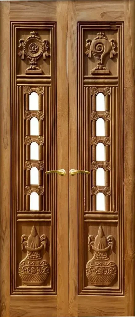 Indian Teak Wood Door CP-400